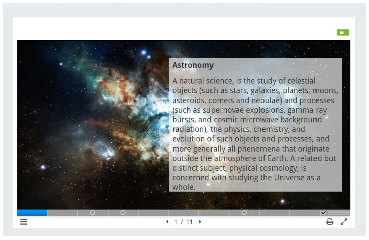 interactive content